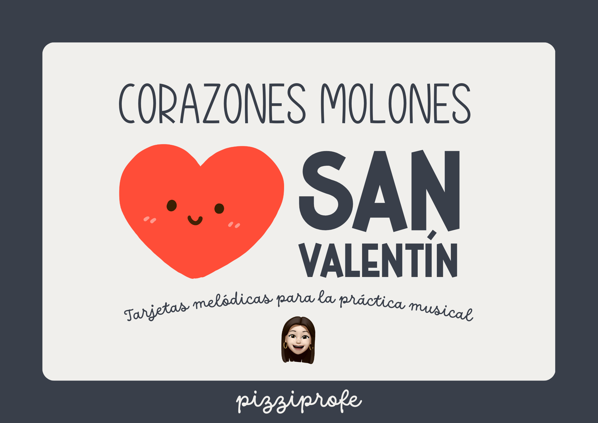 💖 Corazones Molones 🎶 TARJETAS MELÓDICAS DE SAN VALENTÍN 💖 by @pizziprofe
