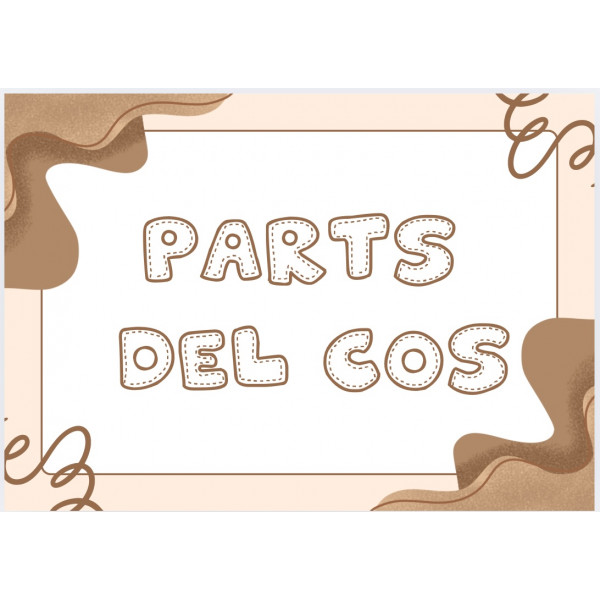 Vocabulari parts del cos