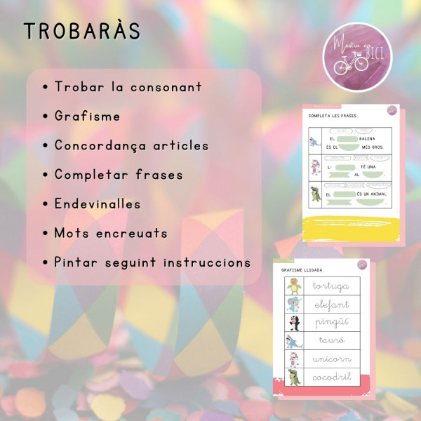 Ampliació passatemps Carnestoltes