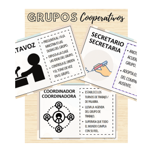 GRUPOS DE TRABAJO COOPERATIVO (ROLES DE TRABAJO)