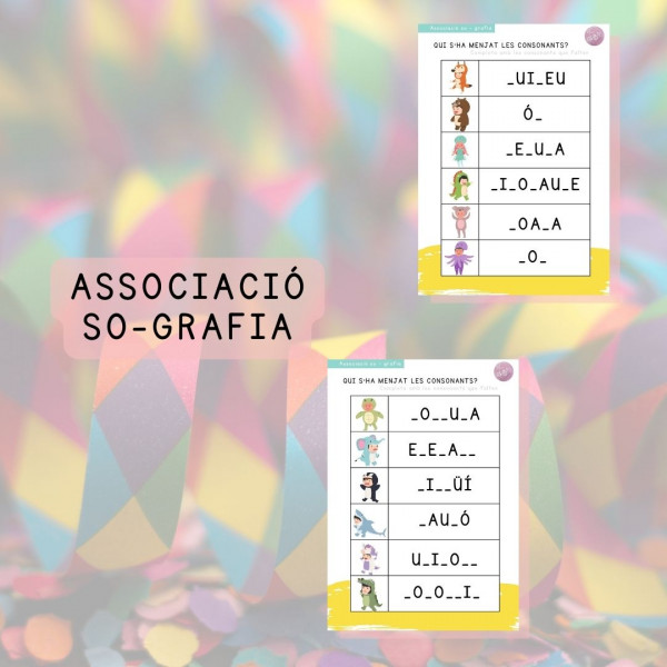 Ampliació passatemps Carnestoltes