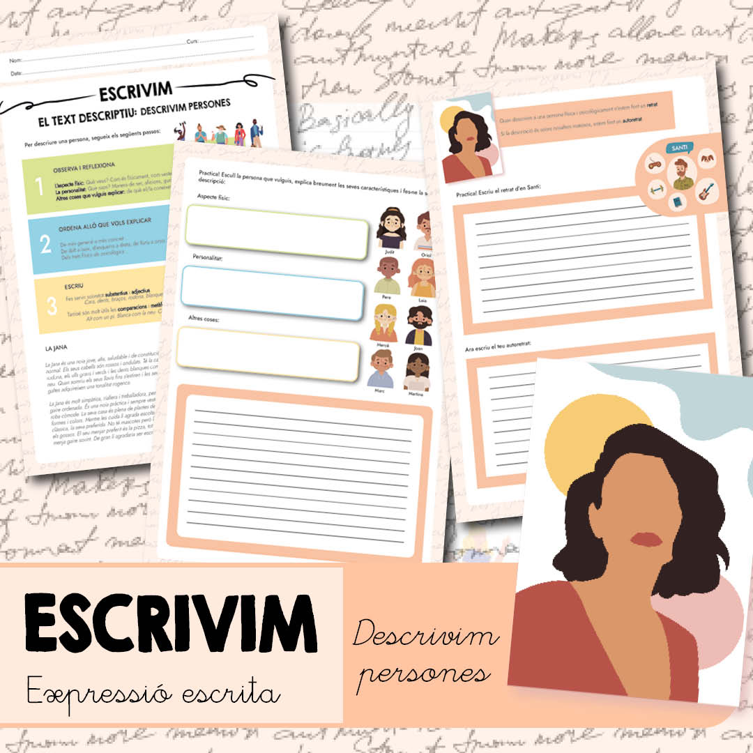 ESCRIVIM: El text descriptiu