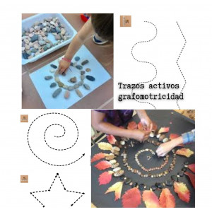 Trazos creativos grafomotricidad