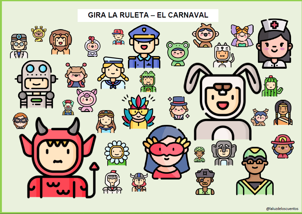Gira la ruleta - carnaval
