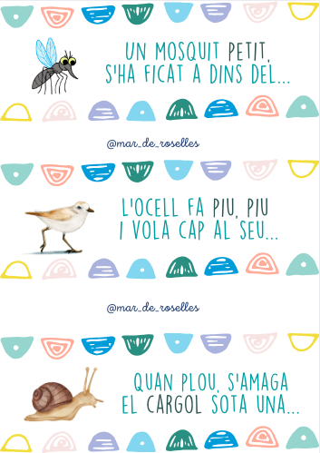 Consciència fonològica: acabem frases rimades (català) PART 1