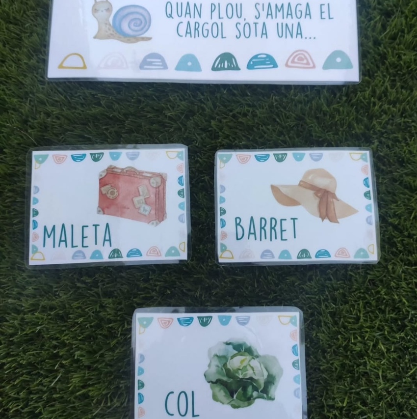 Profes Papel Tijera Consciència fonològica: acabem frases rimades ...