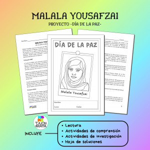 Malala Yousafzai (Proyecto Día de la Paz)