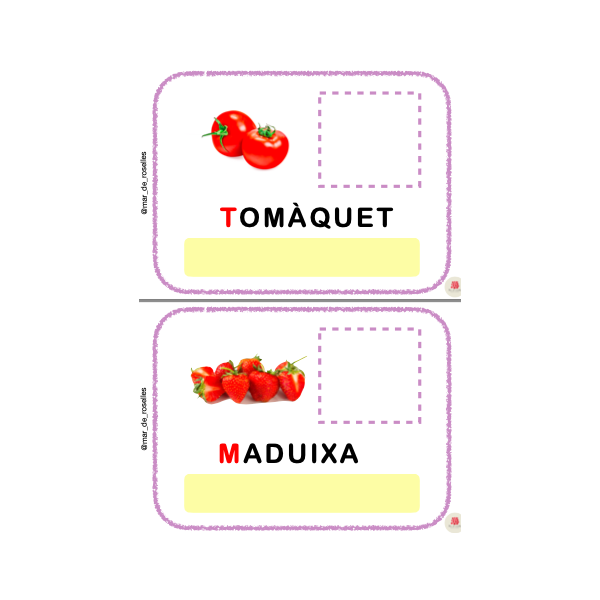 PACK HORT ESCOLAR: LECTOESCRIPTURA (català)