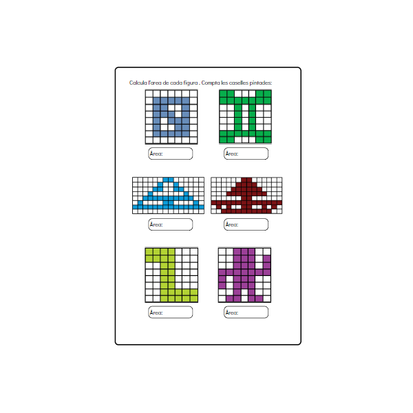 Àrees i superfícies (geometria): Activitats