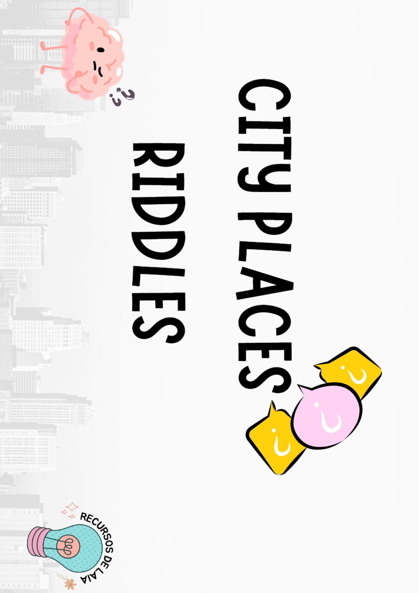 Riddles about the city