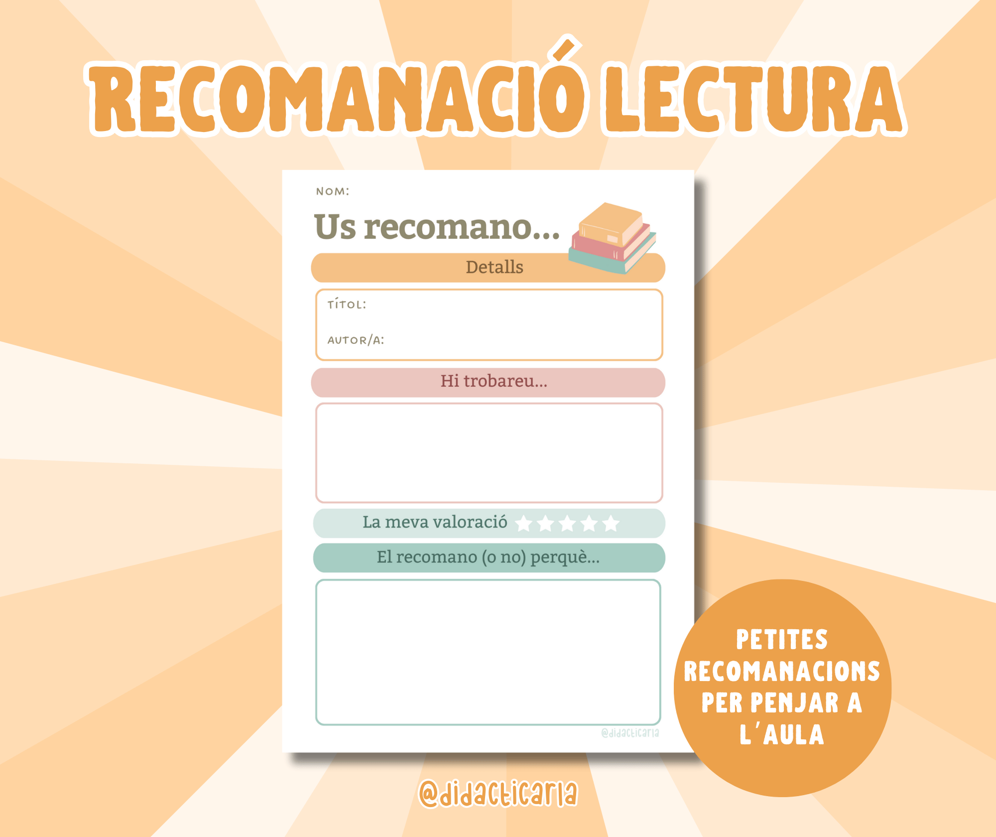 Recomanació lectura