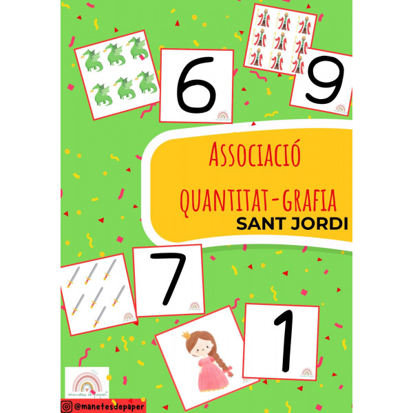 Associació quantitat-grafia Sant Jordi