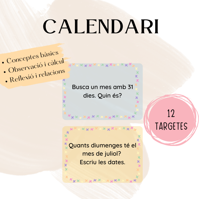 Targetes calendari