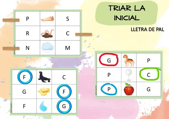 Triar la inicial_pal