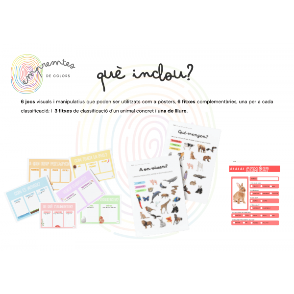 CLASSIFIQUEM ELS ANIMALS!