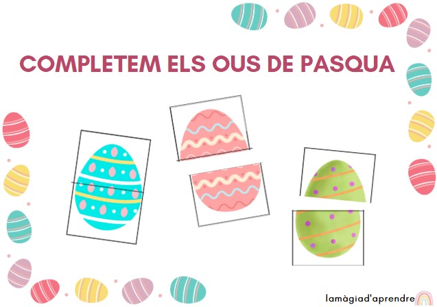 Completem els ous de Pasqua