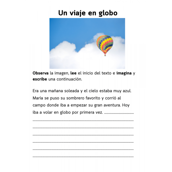 Dosier escritura creativa