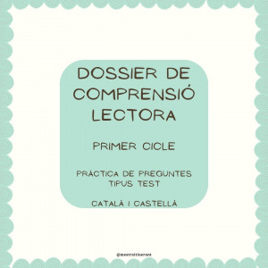 DOSIER DE COMPRENSIÓN LECTORA