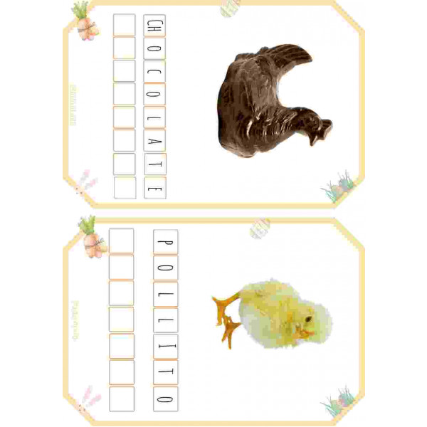 Dosier lectoescritura Pascua