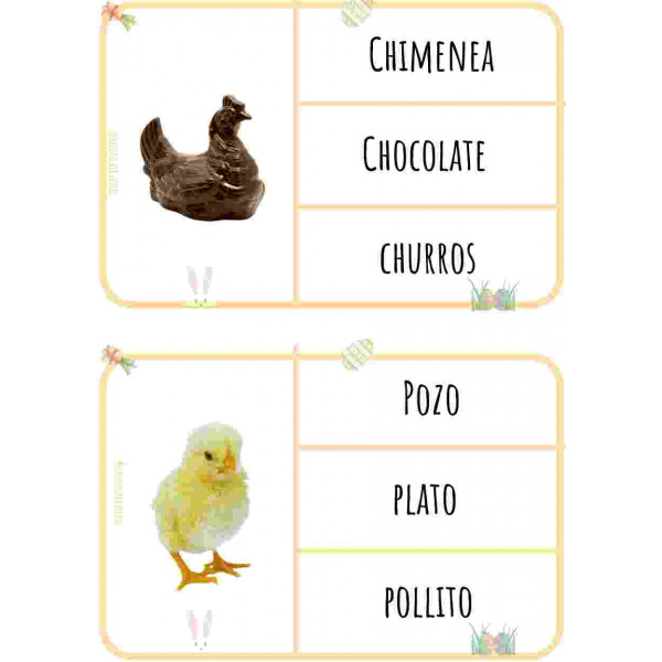 Dosier lectoescritura Pascua