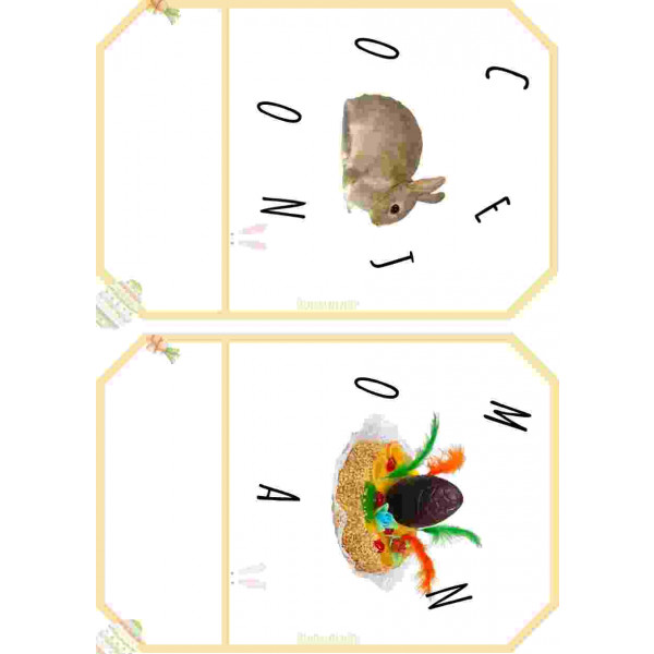 Dosier lectoescritura Pascua