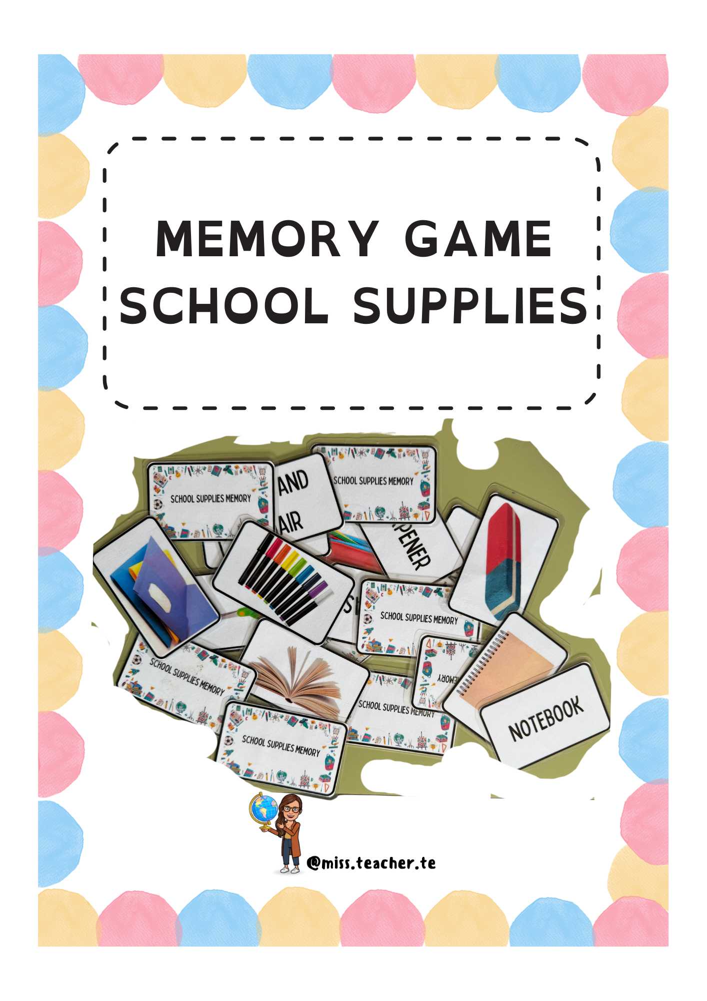 Memory School Supplies