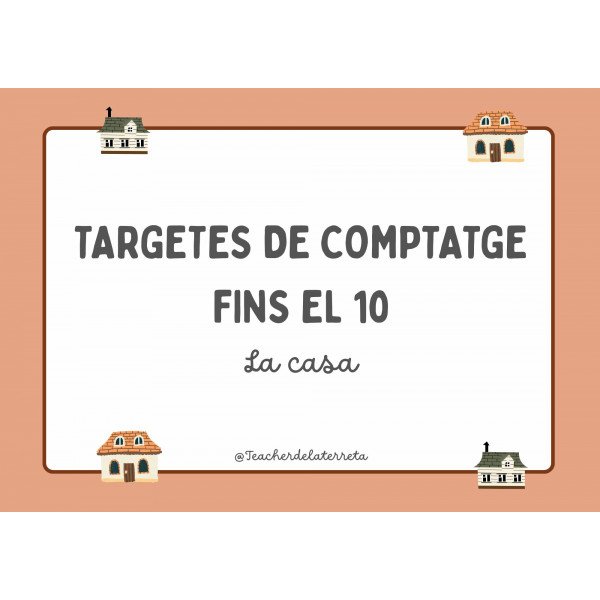 Comptatge fins el 10 de la casa