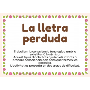 La letra perdida
