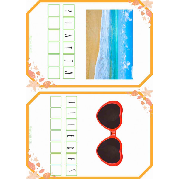 Dossier lectoescriptura estiu