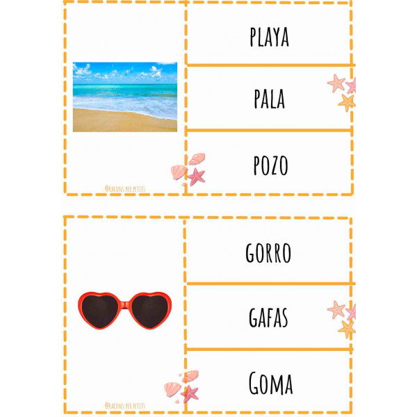 Dosier lectoescritura verano