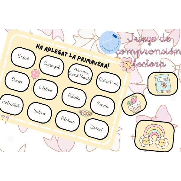 Comprensión lectora de la primavera