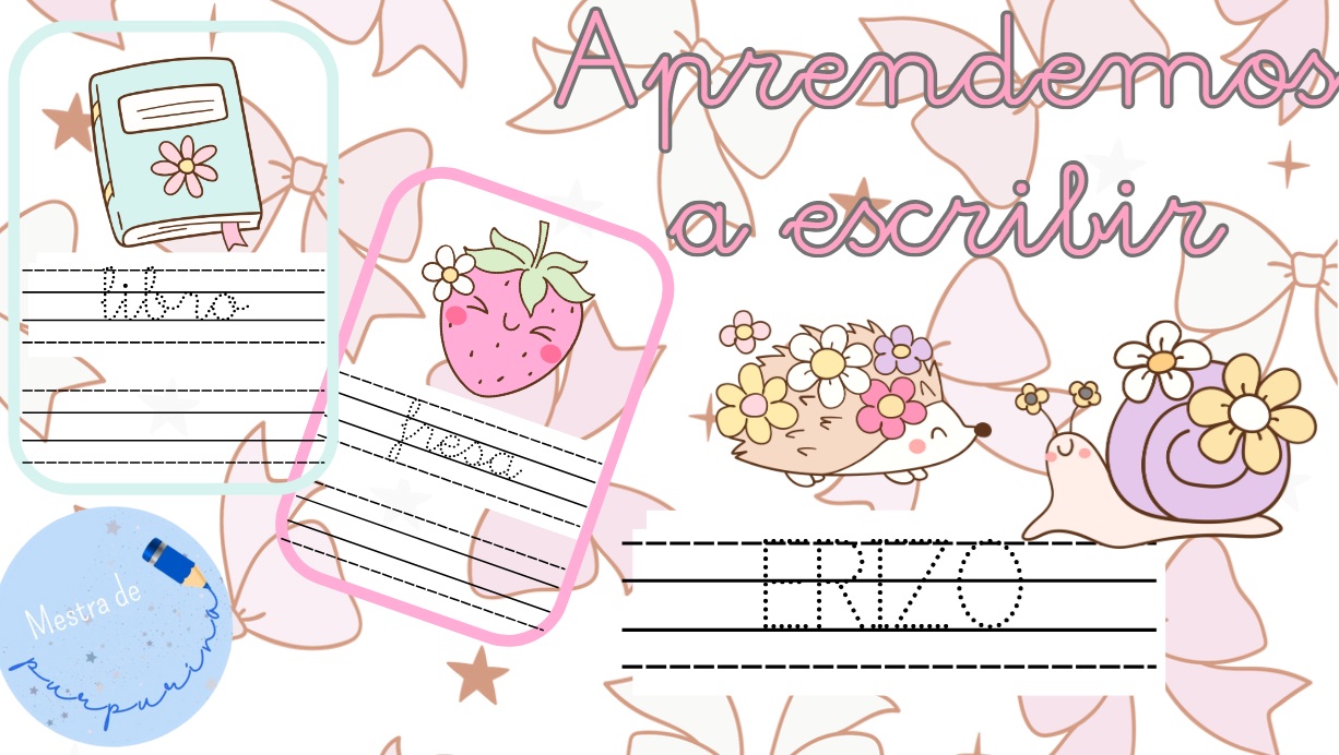 Aprendemos a escribir