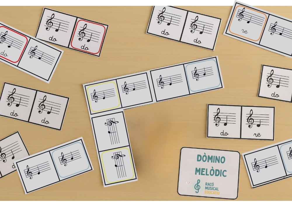 Jm1. Dòmino melòdic (Joc musical)