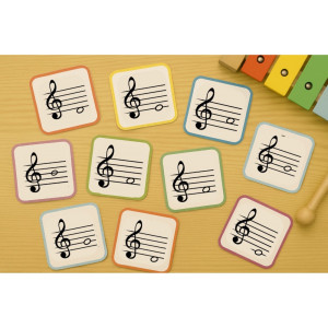 Jm3. Cartes de les notes de l'escala