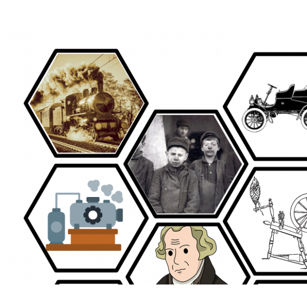 HEXAGONAL THINKING REVOLUCIÓN INDUSTRIAL
