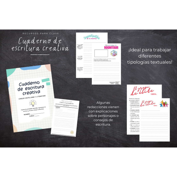 Cuaderno de escritura creativa