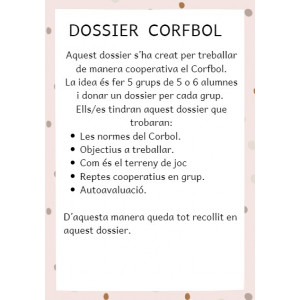 Dossier Corfbol cooperatiu