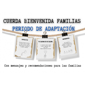 Cuerda bienvenida familias