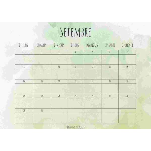 Programació setmanal 25-26