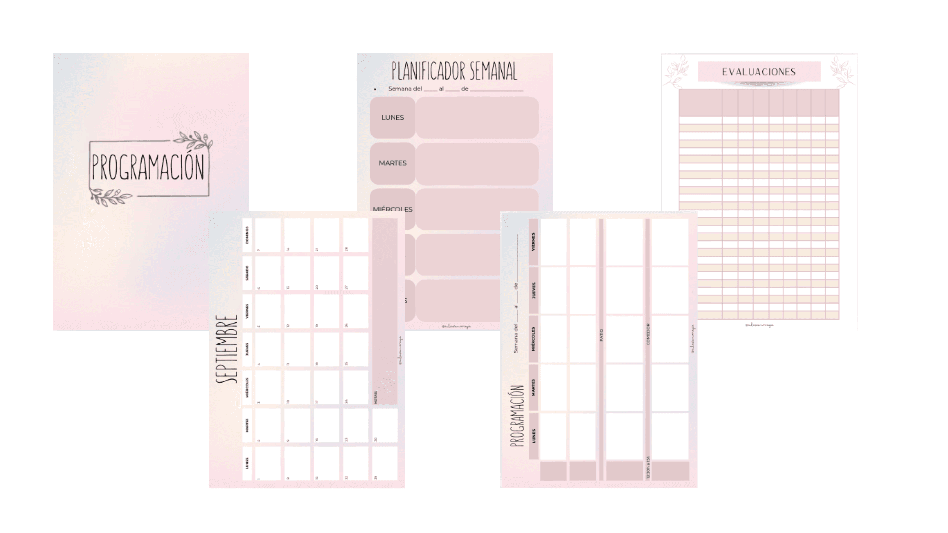 Profes Papel Tijera Cuaderno docente 2025-2026