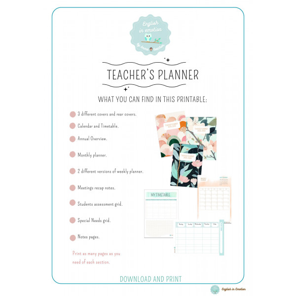 TEACHER PLANNER 25-26