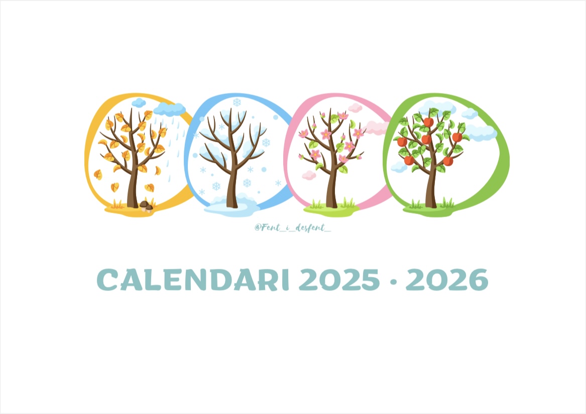 Calendari mensual curs 25/26