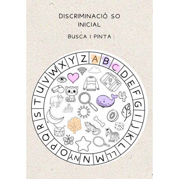 Busca i pinta so inicial