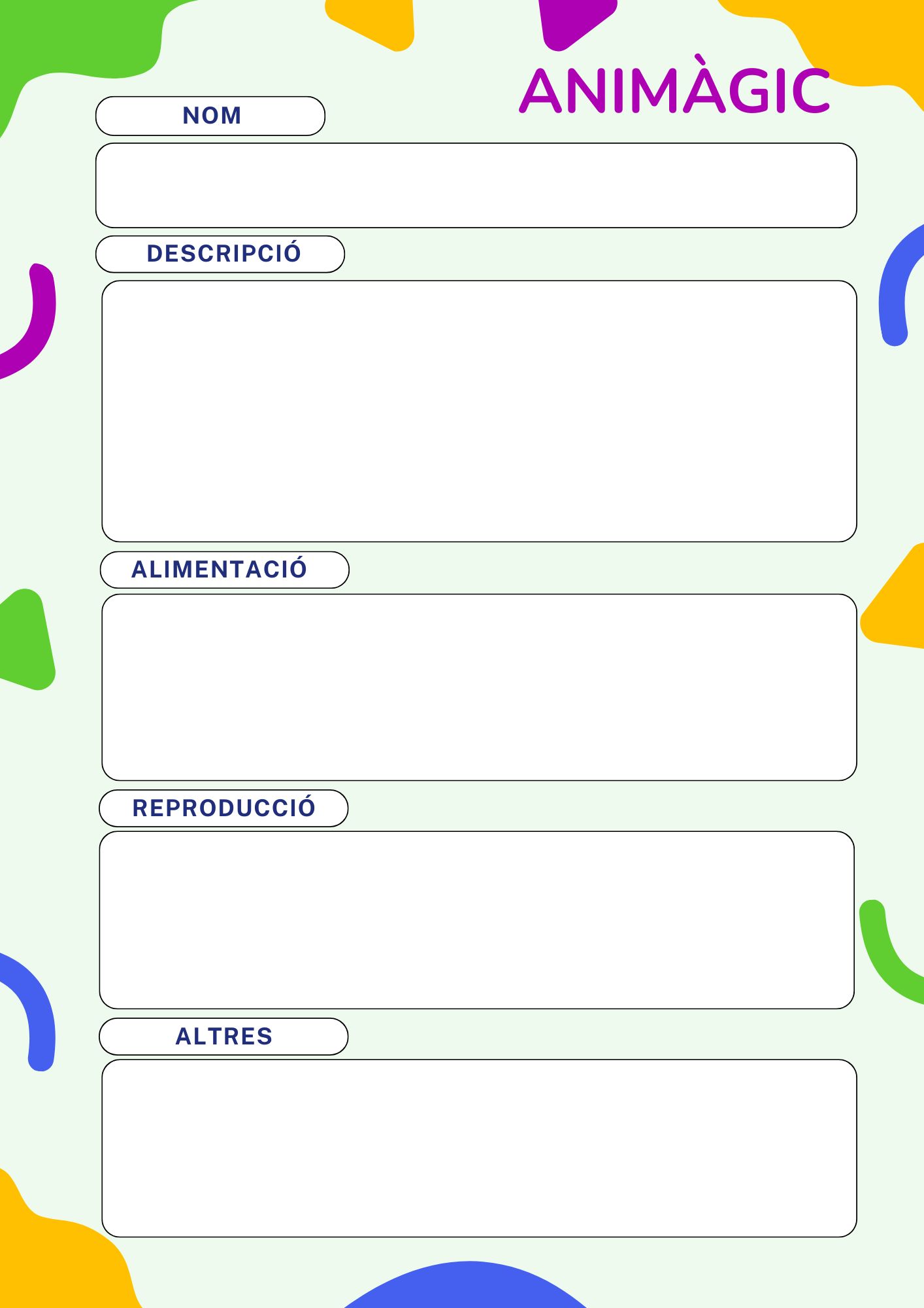 ANIMÀGIC Text expositiu PRIMÀRIA