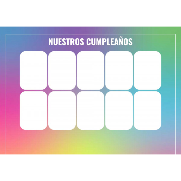 RETOS CON NUESTROS CUMPLEAÑOS