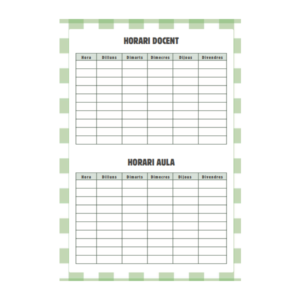 AGENDA DOCENT 2025-2026