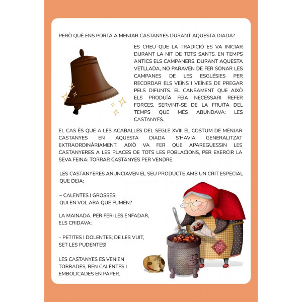 ORIGEN DE TOTS SANTS I CASTANYADA