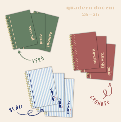 QUADERN DOCENT 25-26 VERD