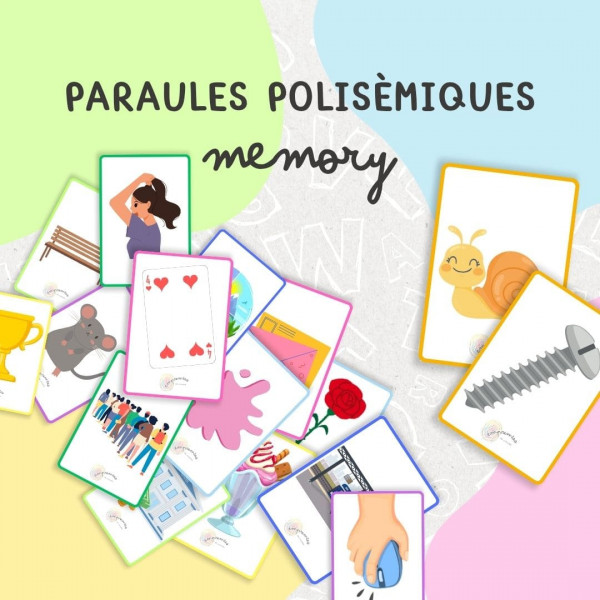MEMORY DE PARAULES POLISÈMIQUES