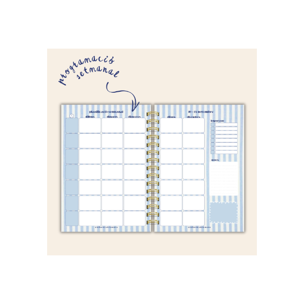 QUADERN DOCENT 25-26 BLAU